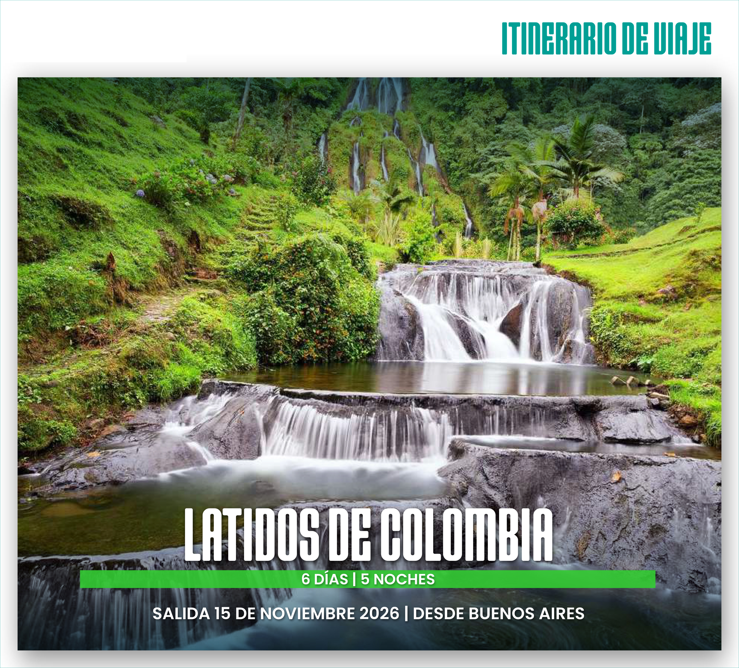 LATIDOS DE COLOMBIA 5 NOCHES